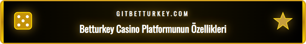 Betturkey casino platformuna güvenli giriş yapmanın anahtar özellikleri.