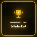 Betturkey Kayıt işlemi için ana sayfada yer alan kayıt ol butonu