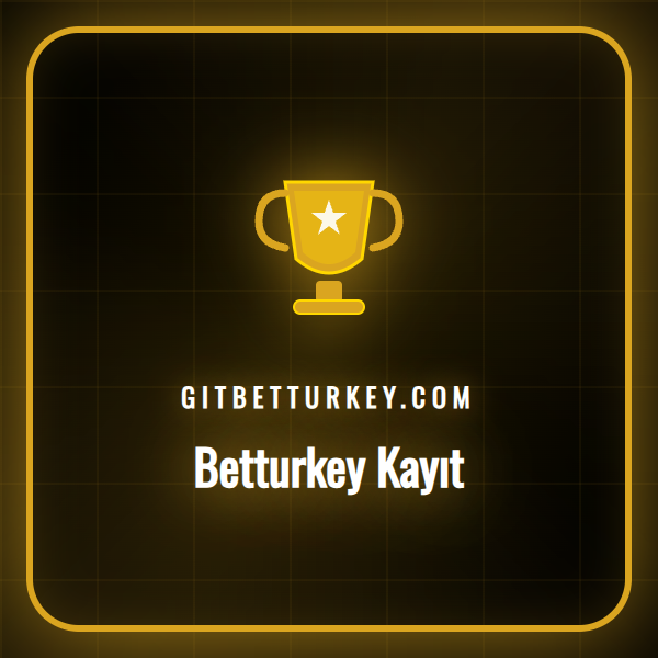 Betturkey Kayıt işlemi için ana sayfada yer alan kayıt ol butonu
