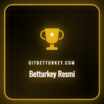 Betturkey Resmi platformuna güvenli giriş için kullanılan logo ve arayüz.