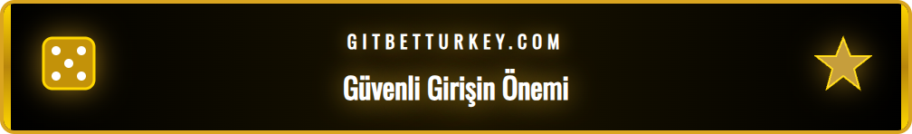 Betturkey resmi giriş adresinin güvenliğini simgeleyen bir kilit.