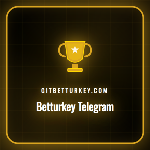 Betturkey Telegram kanalının logosu ve promosyonları akıllı telefonda.