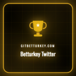Betturkey Twitter hesabının logosu ve güncel duyurular ekranı.