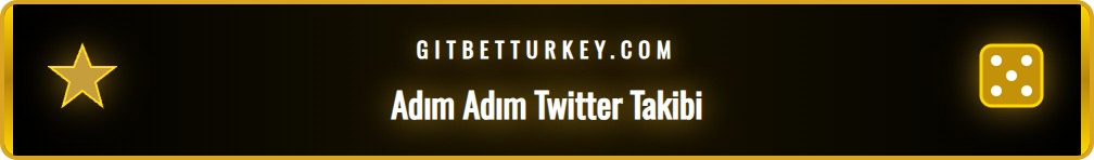 Betturkey Twitter hesabını takip ederek anında bilgi alma.