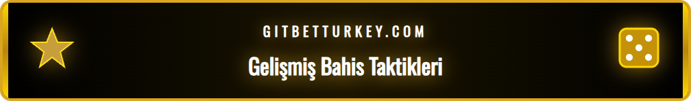 Turkey Bet üzerinde kazancınızı artırmak için gelişmiş taktikler.